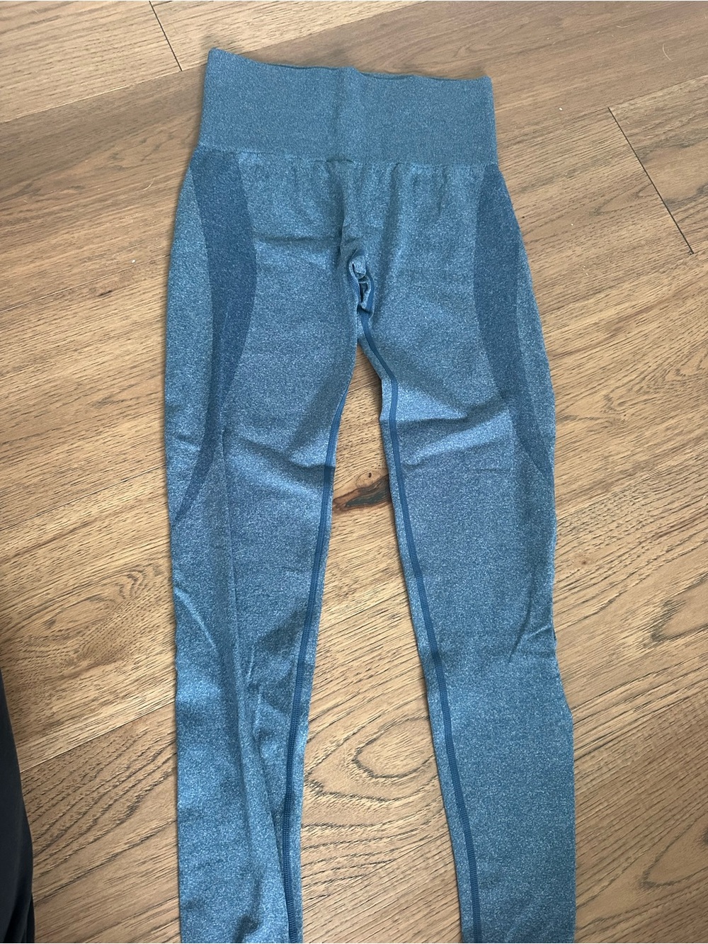Slate Blue High-Waist Leggings